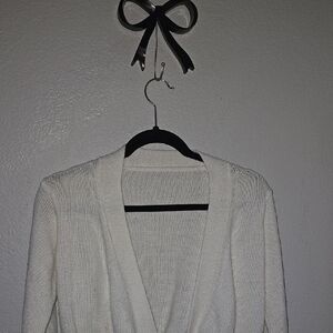 Elegant White Women's Sweater
